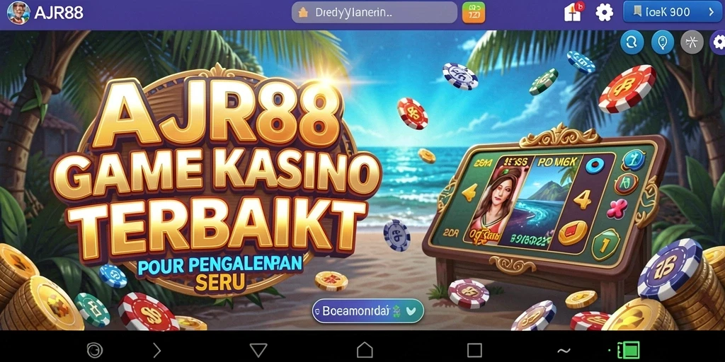 Tangkapan layar utama AJR88 menunjukkan gameplay kasino yang mengasyikkan.
