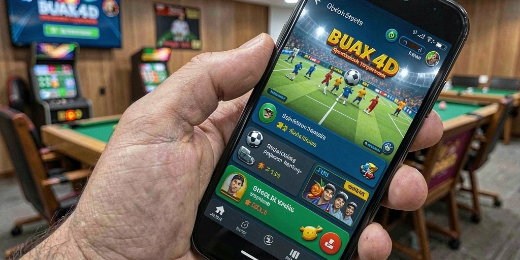 Tampilan antarmuka BUAH4D dengan fitur taruhan olahraga.