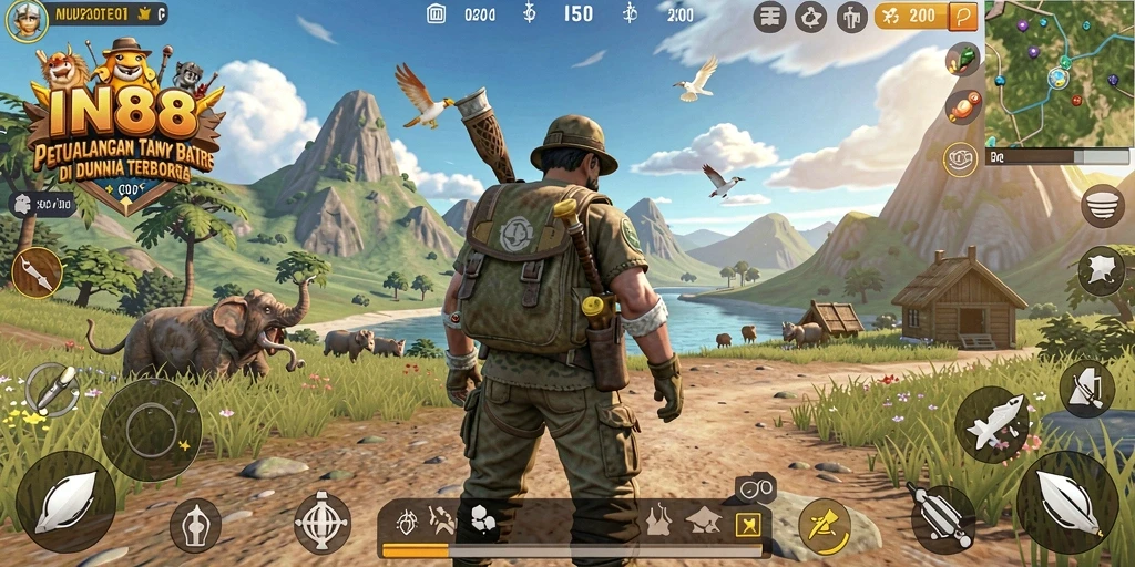Gameplay menakjubkan dalam dunia terbuka yang luas.