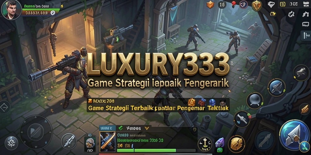 Screenshot gameplay menampilkan aksi strategi yang mendebarkan.
