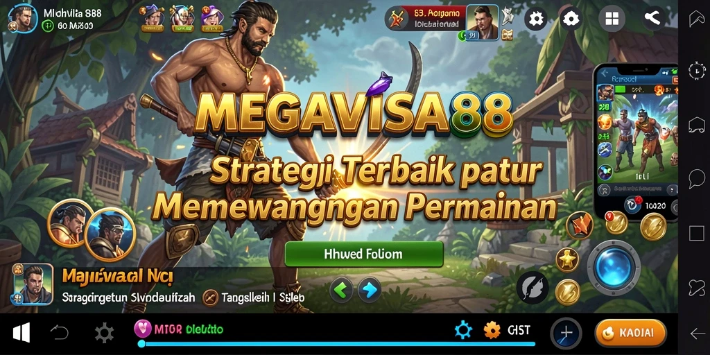 Tampilan gameplay MEGAVISA88 yang mendebarkan dan penuh strategi.