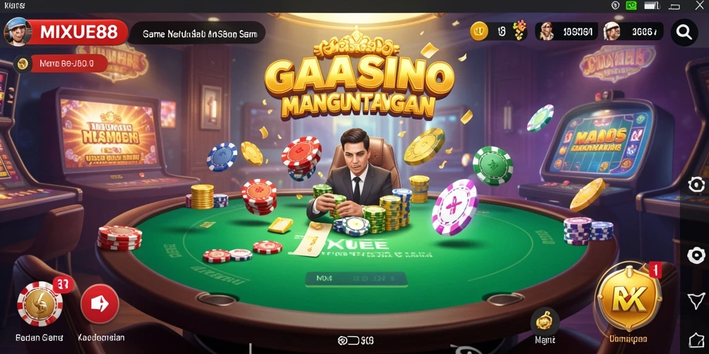 Menampilkan gameplay yang menarik dan seru dari MIXUE88.